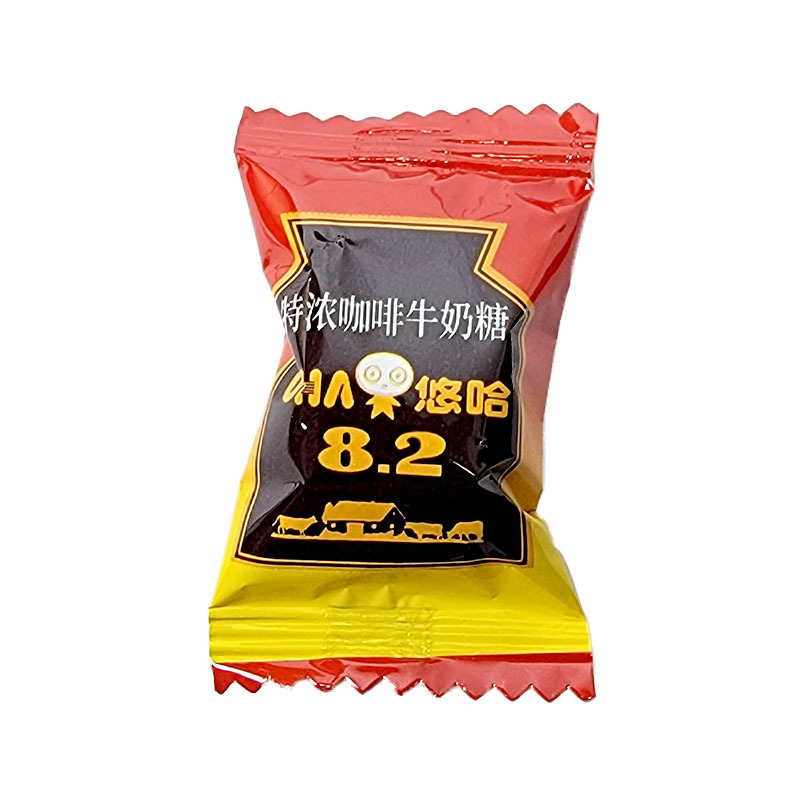 uha悠哈奶糖特浓咖啡味牛奶糖婚庆结婚喜糖袋装102g糖果