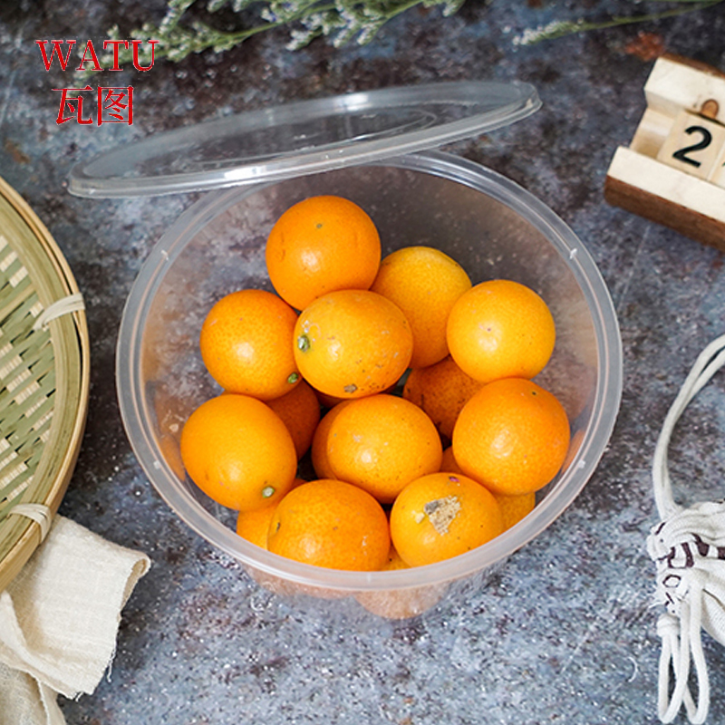 瓦图 圆形餐盒 多规格高清大图