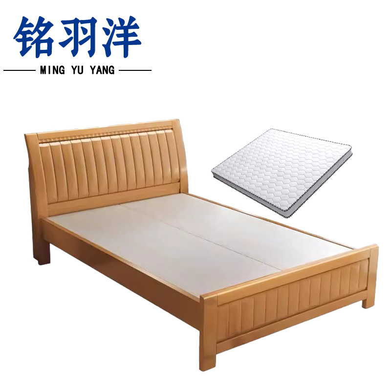 铭羽洋B10床150*200*42cm+5cm床垫套高清大图