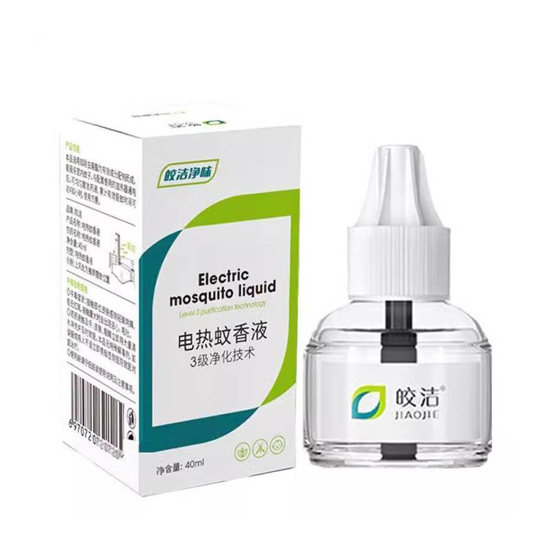 皎洁 电热蚊香液 40毫升*6 组高清大图