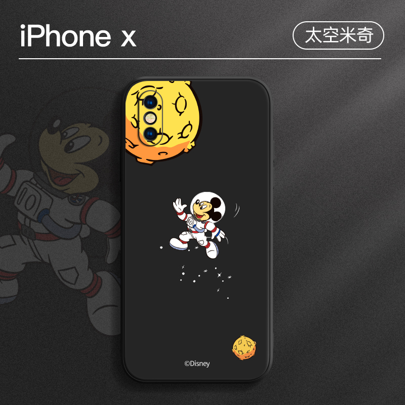 艾思度迪士尼苹果x手机壳限量版卡通防摔iPhonexr情侣硅胶xmsx