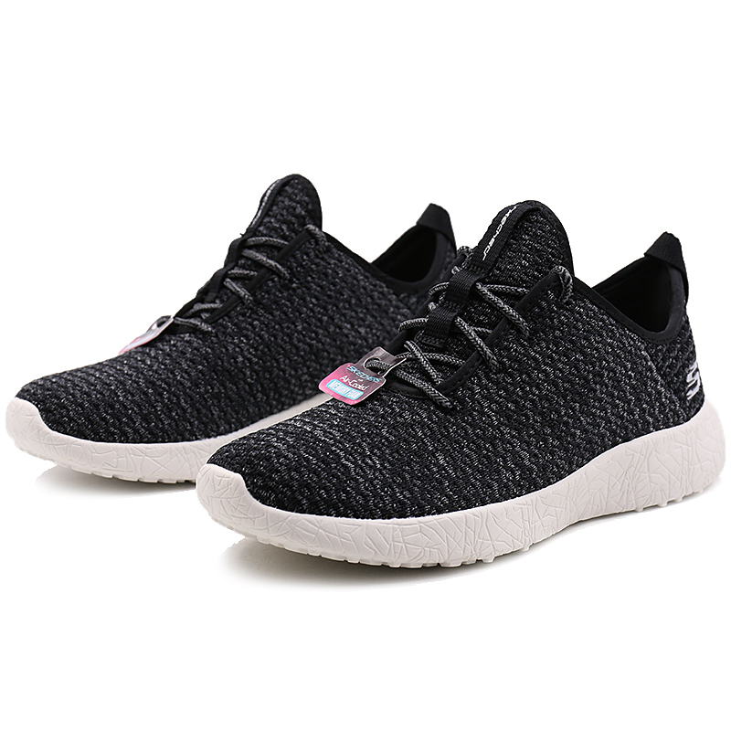 Skechers斯凯奇女鞋低帮网面跑步鞋健步鞋休闲鞋运动鞋12789