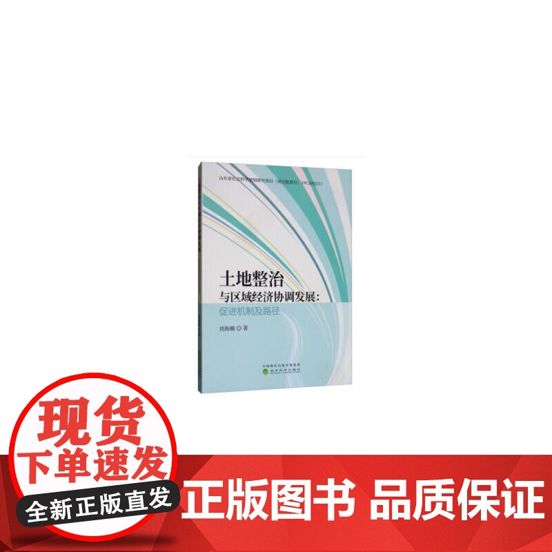土地整治与区域经济协调发展:促进机制及路径高清大图
