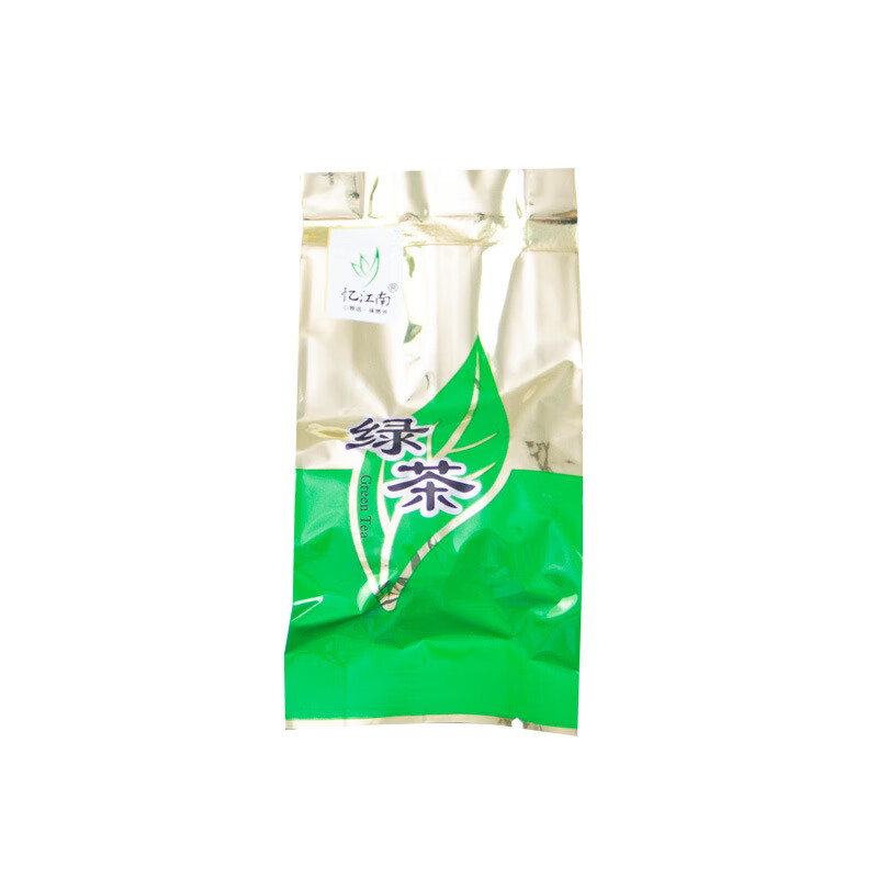 忆江南 茶叶盒装绿茶100g塑盒绿茶炒青散装小袋清香[新老包装随机发]高清大图