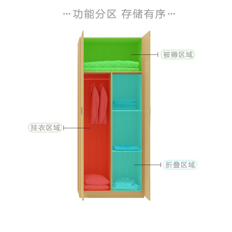 [悦山]储物柜 YSOJ1aYP290F 900×550×2000mm 人造板 组高清大图
