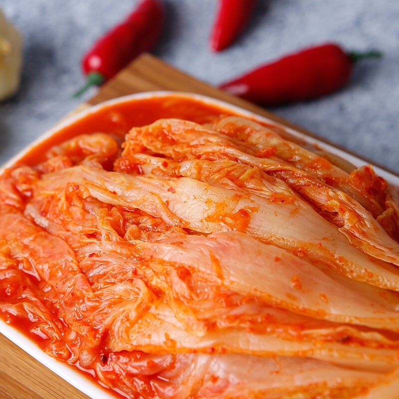 延边朝鲜族腌制泡菜金刚山辣白菜韩国正宗泡菜咸菜下饭菜开胃菜金刚山