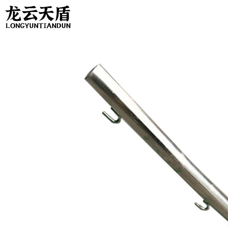 龙云天盾v型支架带膨胀螺丝 不锈钢支架防爬防盗围墙刀片刺丝网刺丝滚笼刀片刺绳V型支架图片