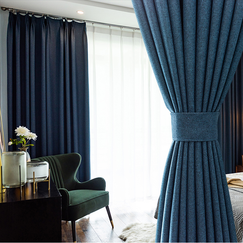 衡欢(HENGHUAN)双面麻遮阳纯色现代窗帘 RZ-CL09/米高清大图