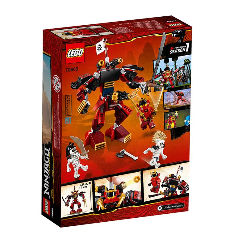 lego乐高ninjago幻影忍者系列武士x机甲70665