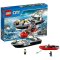 LEGO 乐高 城市City益智儿童积木塑料玩具 男孩女孩礼物巡逻艇60129 块数200块以上