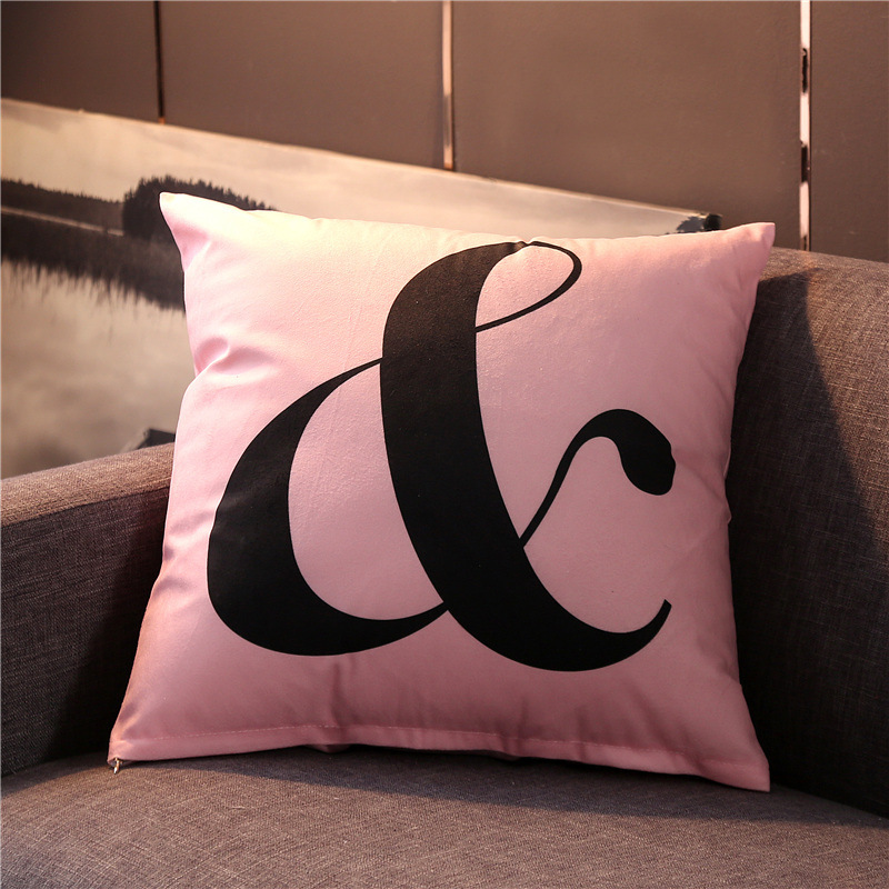 抱枕沙发靠枕床头汽车腰靠垫办公室午睡枕座椅靠背大靠垫款式八45x45