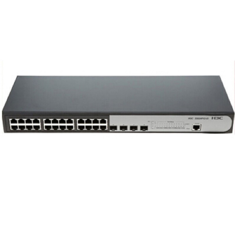 华三(H3C) S5024PV2-EI 全千兆以太网交换机 黑色单只装