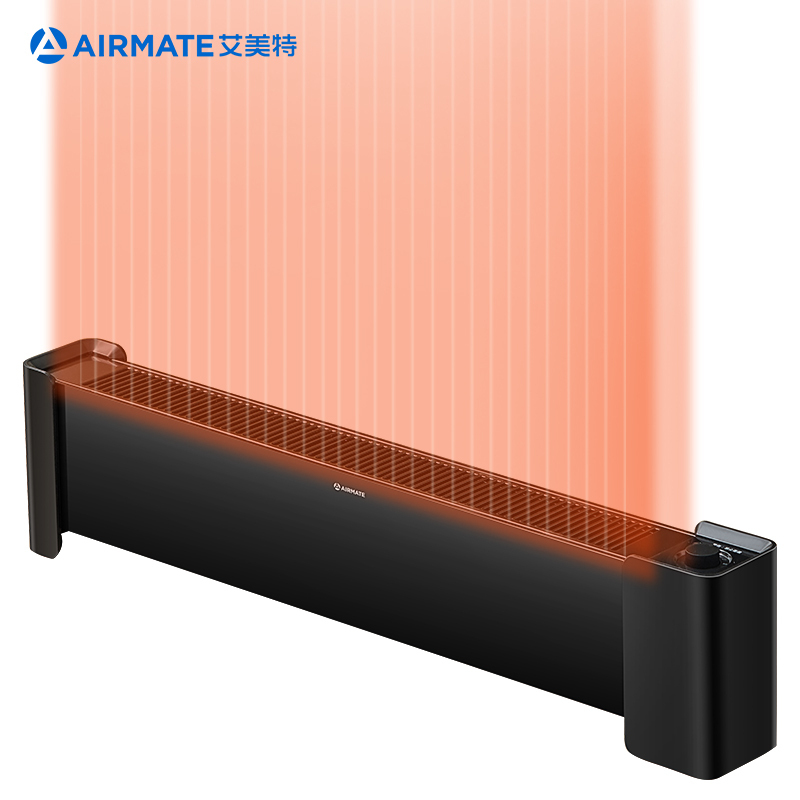 艾美特(Airmate) 踢脚线取暖器 WD22-X24 电暖器 节能轻音防水速热 居浴两用 移动地暖 家用大面积电暖气