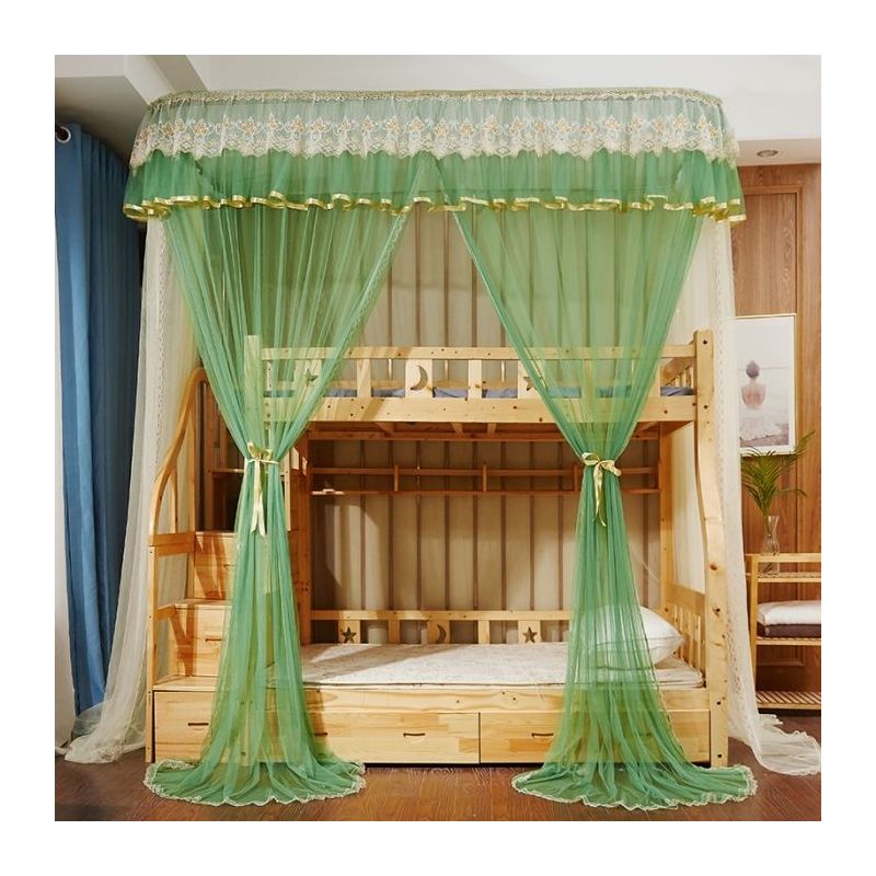 导轨蚊帐子母床蚊帐双层床蚊帐儿童蚊帐上下铺蚊帐高低床蚊帐