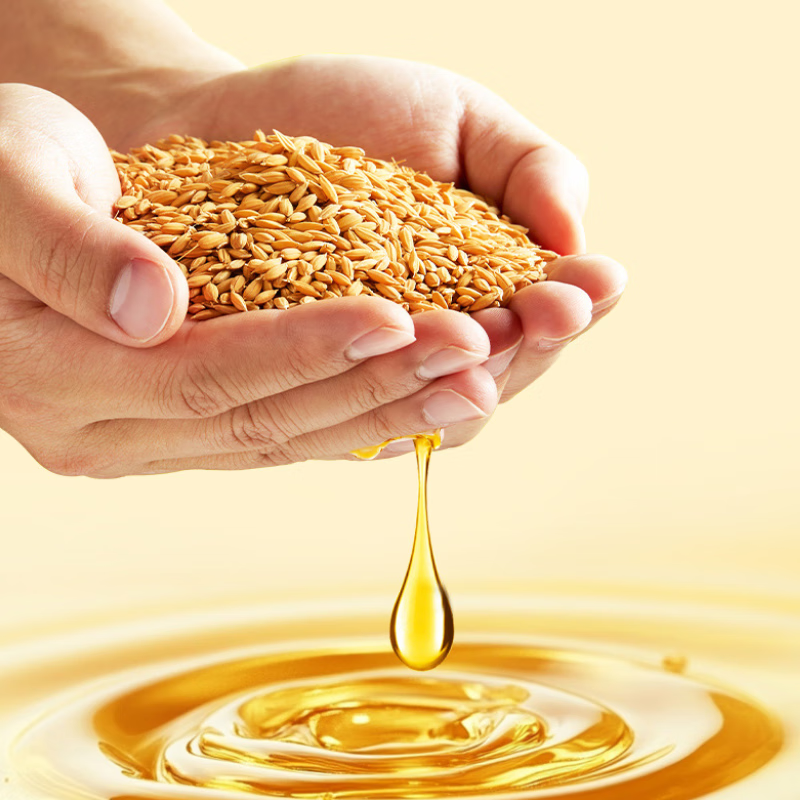 十月稻田 3多稻米油 谷维素16800IPPM 热炒煎炸食用油 5L*1桶高清大图