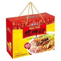 螺霸王 微波冲泡螺蛳粉248g*8袋 礼盒装 酸辣粉方便面面煮粉丝米线螺丝粉