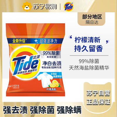 汰渍净白去渍洗衣粉(柠檬清新型)1.15KG装