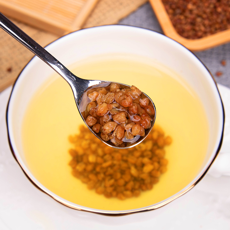 再春堂黑苦荞茶胚芽250g浓香型四川大凉山全胚芽正品苦荞麦茶大麦茶