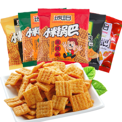 【10袋装】琥珀小米锅巴90g牛肉味 90g*10