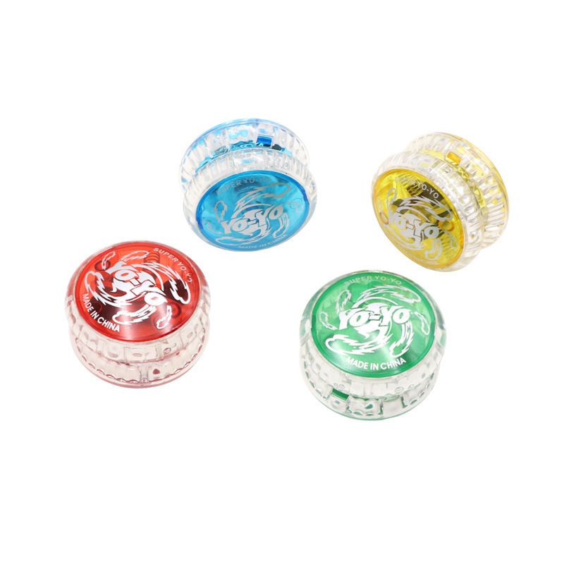 儿童拉线溜溜球发光悠悠球塑料闪光yoyo球夜光带球绳孩子生日礼物P3