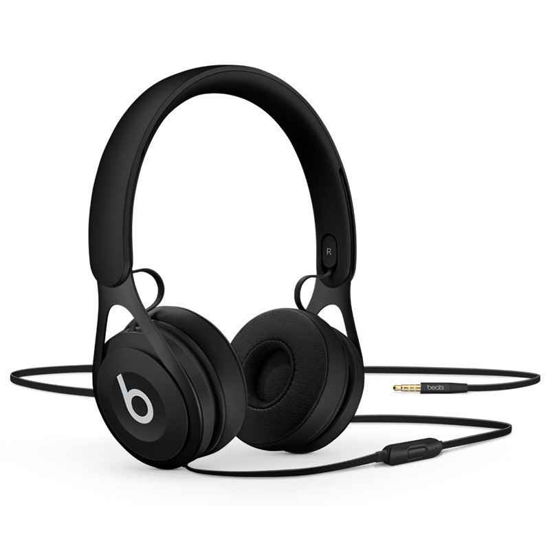 BEATS EP 头戴式耳机 3.5mm接口 运动跑步耳机 电脑有线耳机 ML992PA/A 黑色