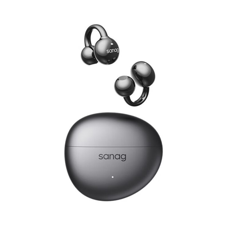 SANAG塞那开放式蓝牙耳机S-S7SAI-幽雾黑