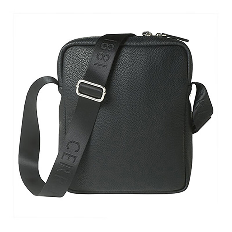 cerruti1881汉密尔顿系列黑色斜挎包ntr711a65