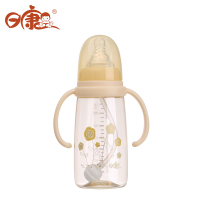 日康标准口径有柄自动奶瓶(200ML.PPSU) RK-3161
