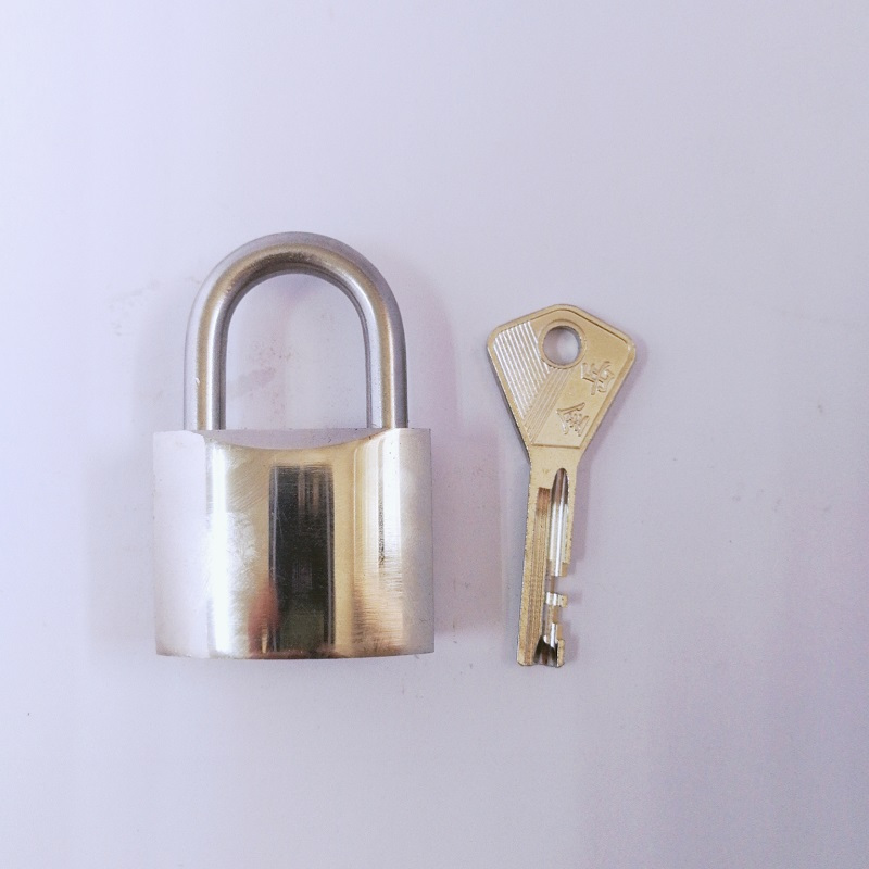 不锈钢挂锁40mm大半圆钥匙视频