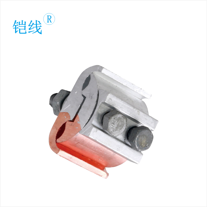 铠线 电料辅件 电力金具 异型铜铝并沟线夹 JBTL-50/240二节/个高清大图