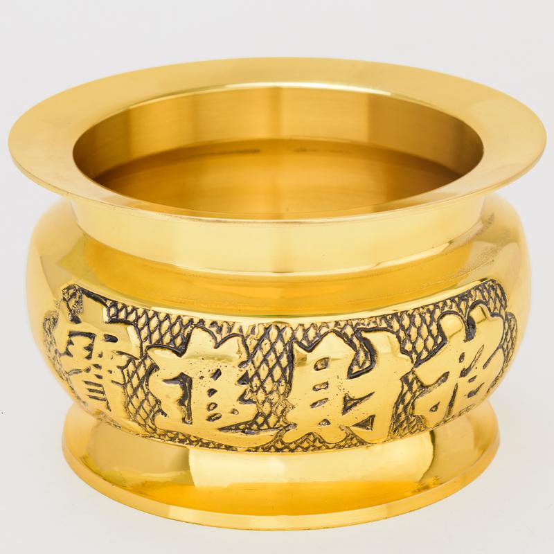 美帮汇香炉铜 香炉摆件香插线香熏香家用室内供佛用品高清大图