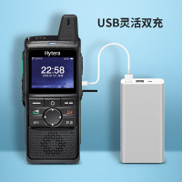 海能达(Hytera)PNC370对讲机 全国公网对讲机 插卡对讲不限距离4G全网通 黑色