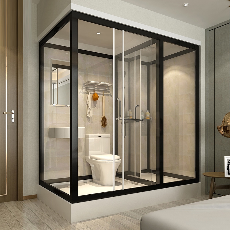 定制淋浴房一体式家用一体卫生间整体浴室古达干湿分离沐浴房农村洗澡