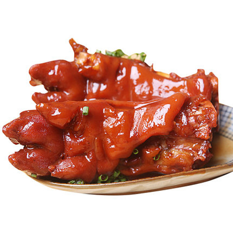 沈万三猪脚周庄特产380g沈万三蹄卤猪蹄卤味猪手肉类美食熟食