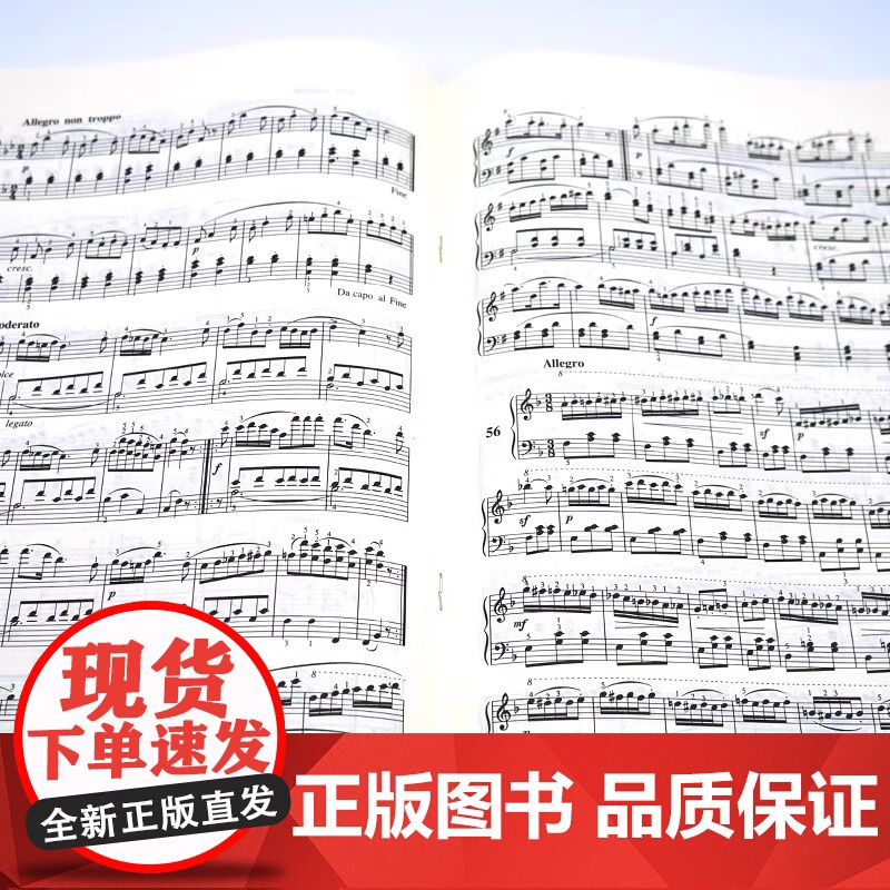 正版书籍 车尔尼钢琴初步教程 作品599 人民音乐出版社红皮书基础教程教材 初步哈农拜厄曲谱儿童少儿红皮书DIY全彩正版高清大图