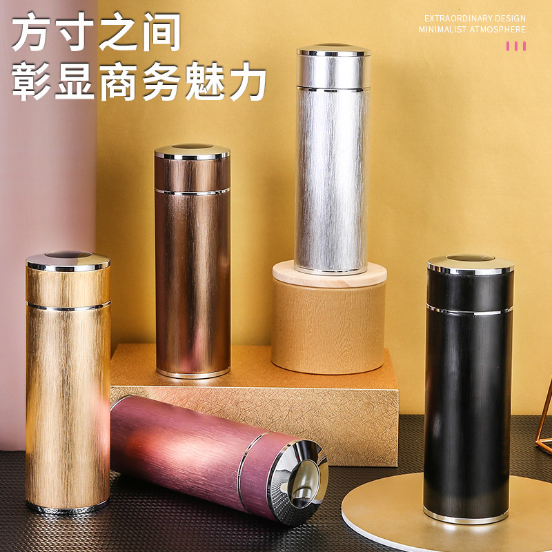 爱自由316不锈钢保温杯家用办公户外便携水杯茶水隔离杯子