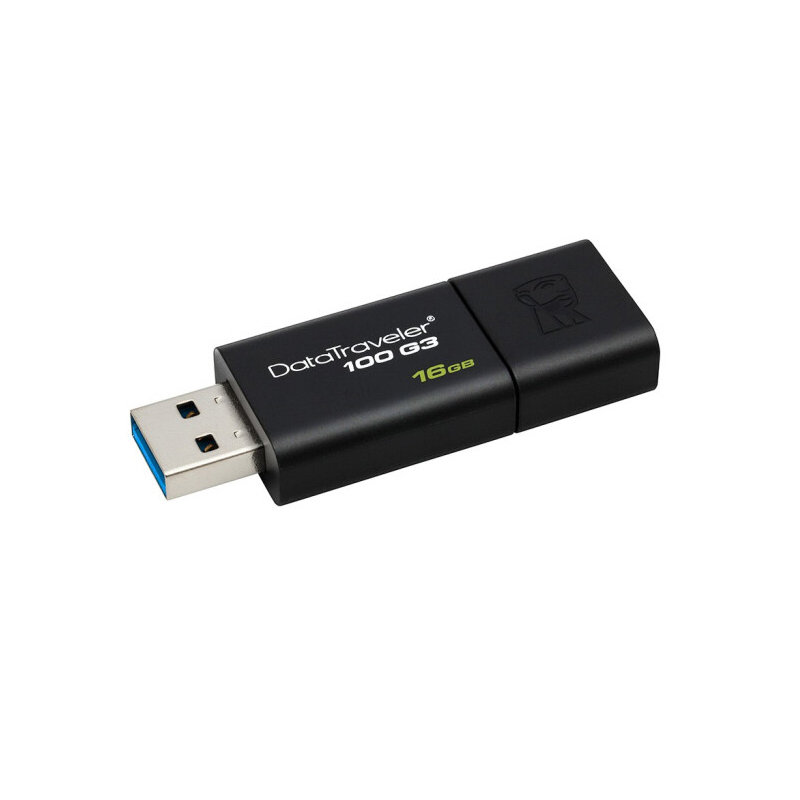 金士顿锐黑U盘(USB3.0/黑色) DT100G3/16GB