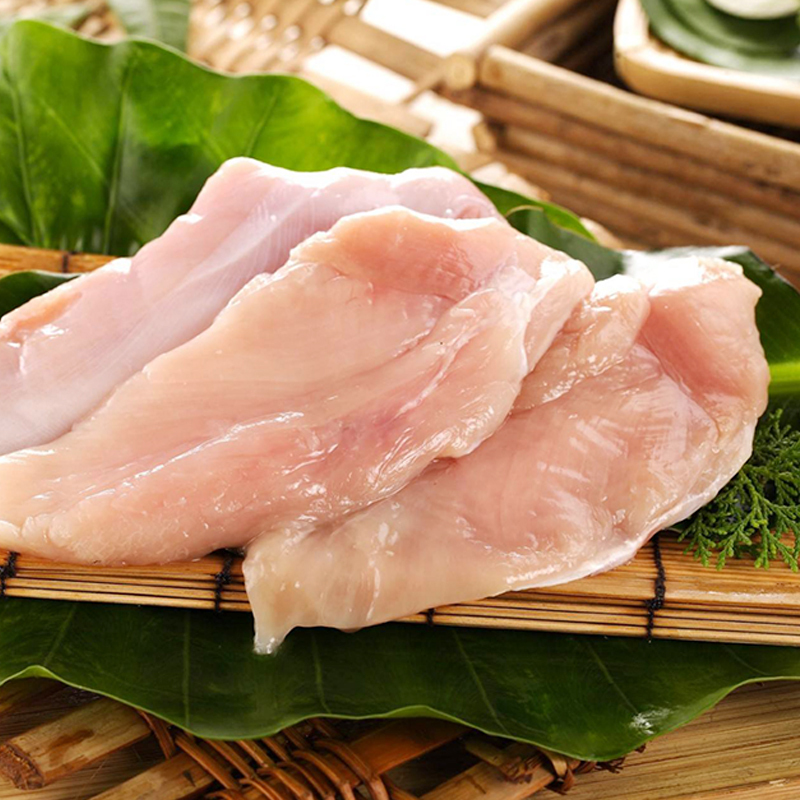 芮瑞鸡排鸡胸肉冰鲜鸡大胸非即食鸡胸肉鸡脯肉健身餐食材烧烤食材1500