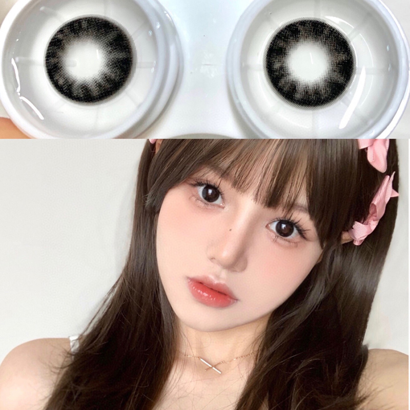 apical eyes 自然混血文艺少女美瞳纯欲鹿希琉璃镜黑