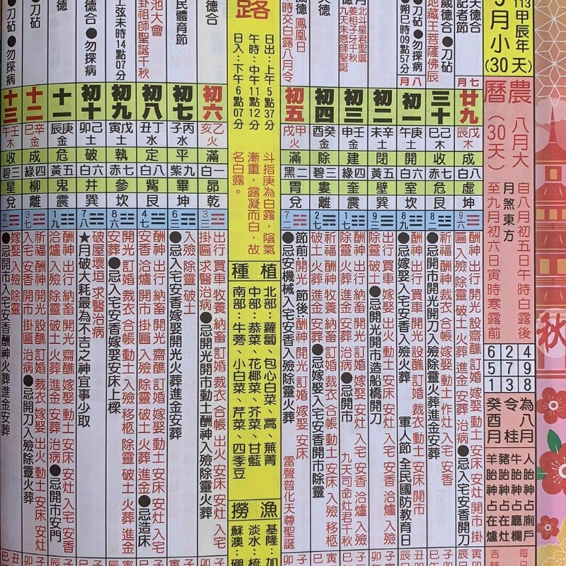 正版 2024年信发堂农民历 廖茂志 著 64页 64页高清大图