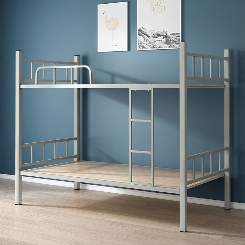 上下铺铁架床双层成人高低床员工宿舍学生简易钢木床省空间经济型