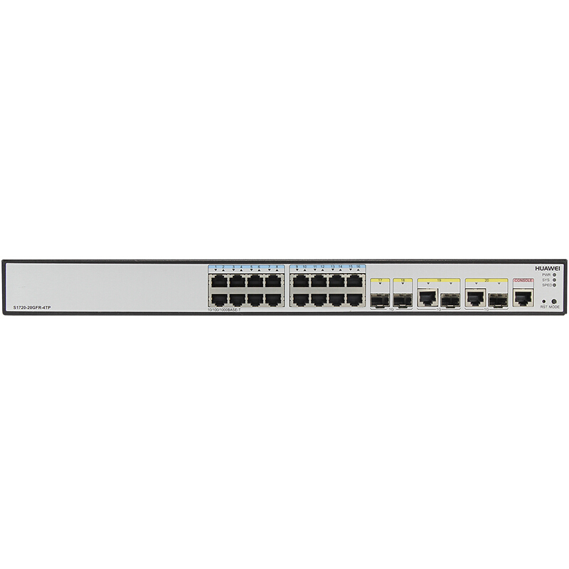 华为 HUAWEI S1720-20GFR-4TP 16口千兆企业级千兆网管交换机