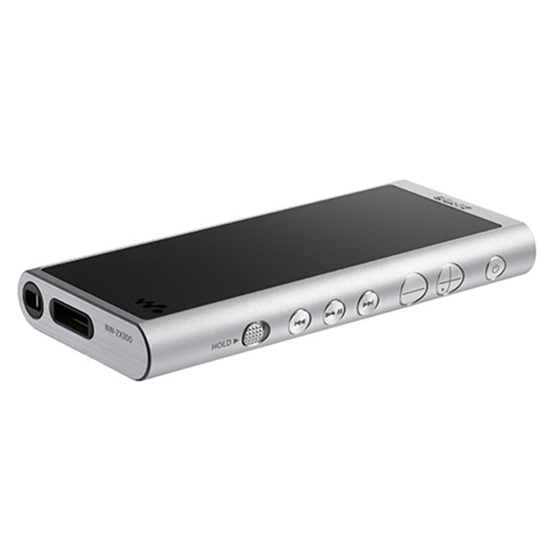 索尼(SONY)NW-ZX300A Hi-Res高解析度无损4.4平衡DSD解码音乐播放器 银色