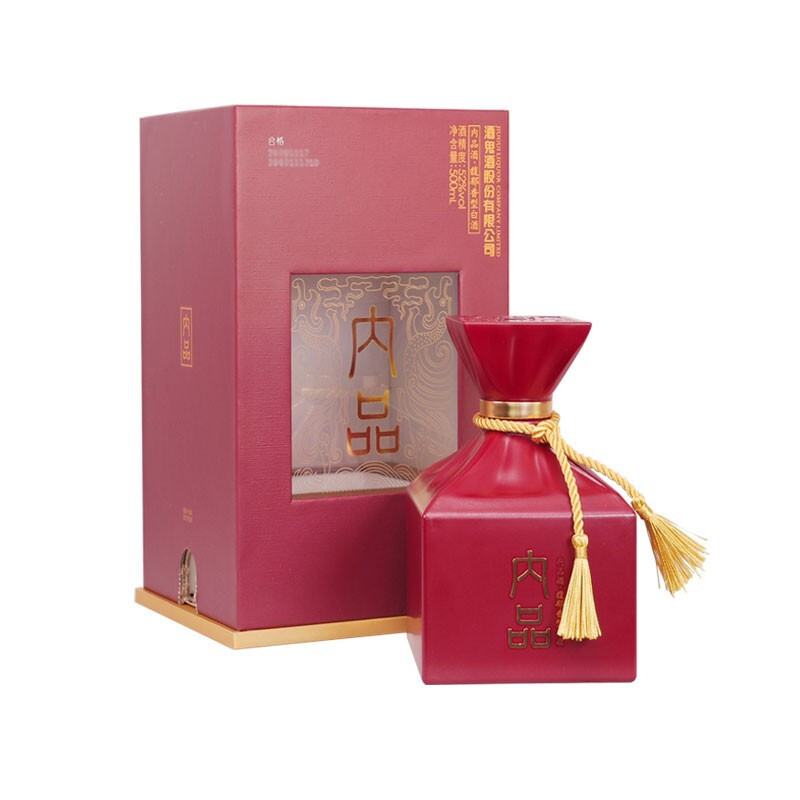 酒鬼酒 52度内品 馥郁香型白酒500ml*6瓶整箱装 国产高度白酒