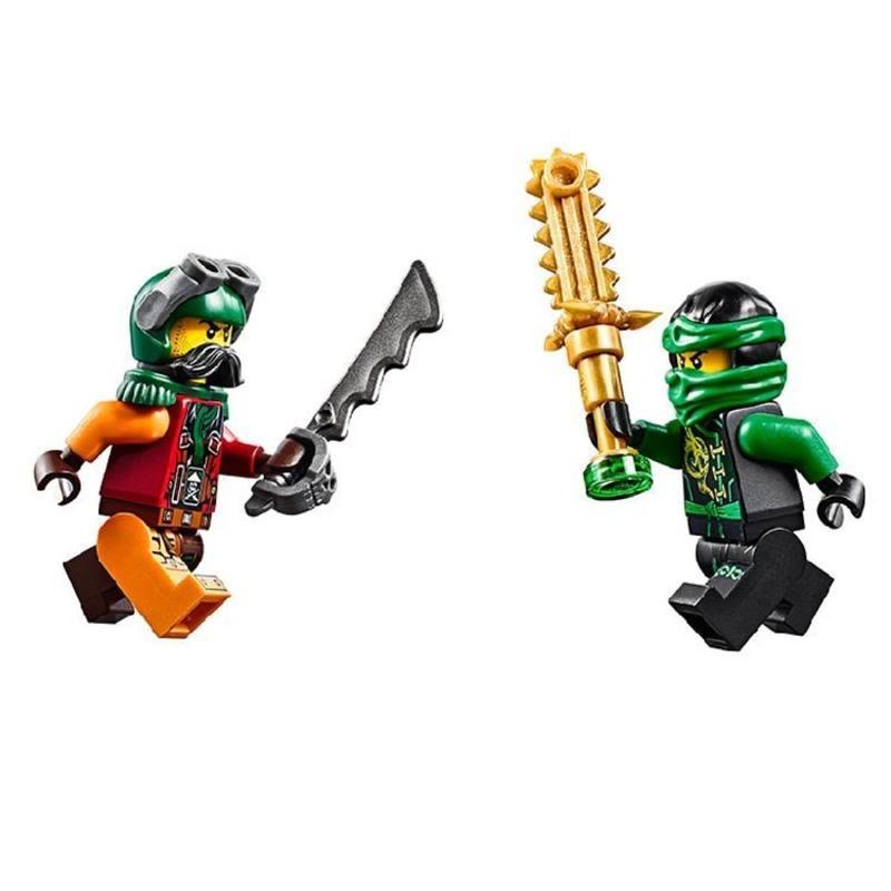 国产 飞鲨战斗机 兼容乐高幻影忍者飞鲨战斗机 70601儿童益智人仔积木