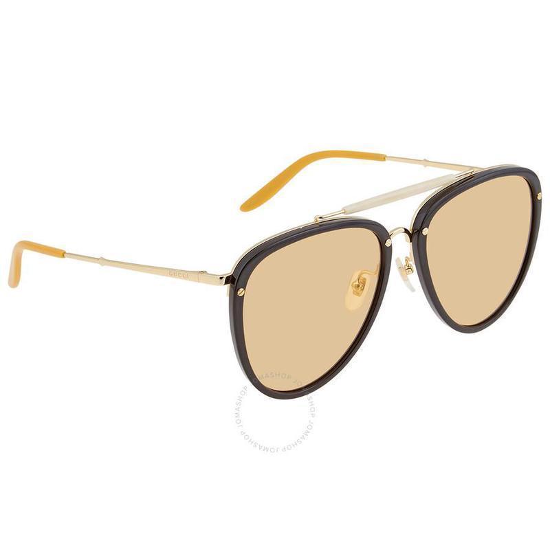 古驰gucci男士太阳镜夏季防紫外线太阳镜墨镜男gg0672s00258男海外