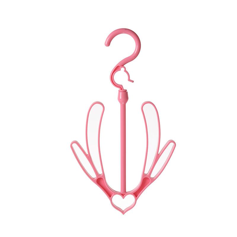 能晒鞋架双钩阳台防风创意晾晒架晒鞋神器可旋转晾鞋架子J9|北欧粉 3个装