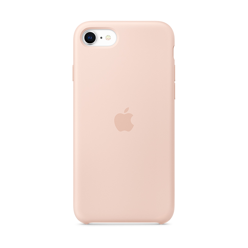 iPhone SE 硅胶保护壳/手机壳-粉砂色
