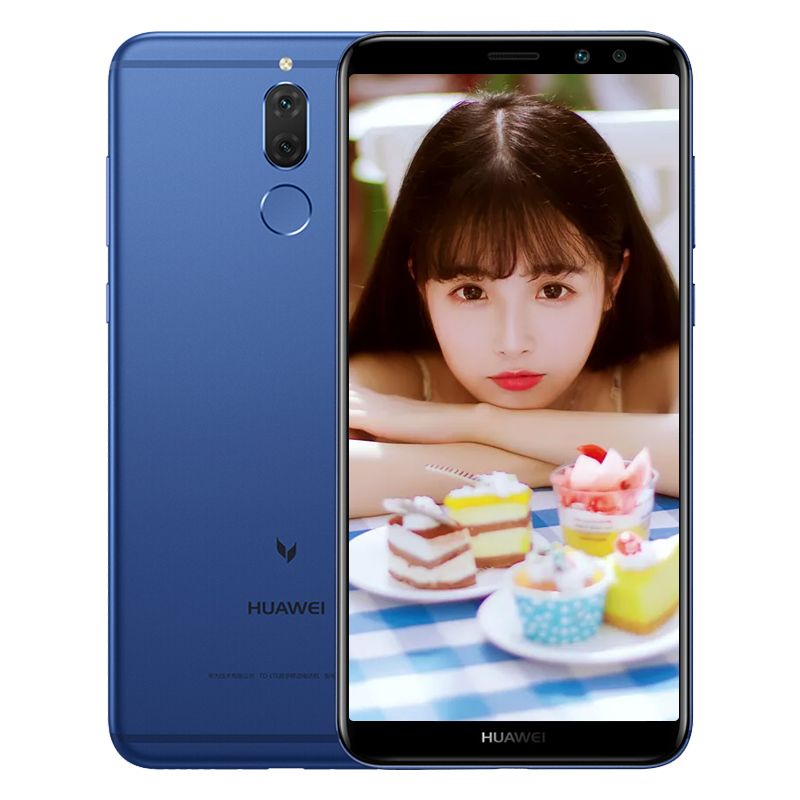 华为huawei华为麦芒6全网通4gb64gb极光蓝色移动联通电信4g手机华为