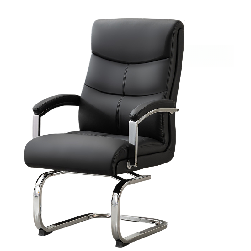 蕃蒂职员椅黑色把高清大图